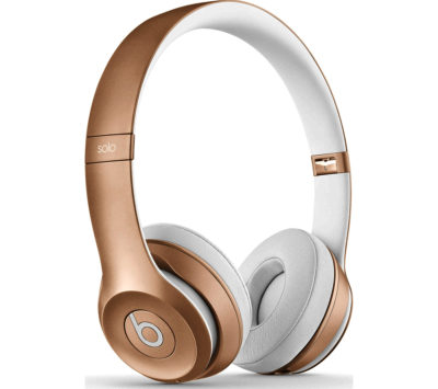 BEATS  Solo 2 Wireless Bluetooth Headphones - Gold